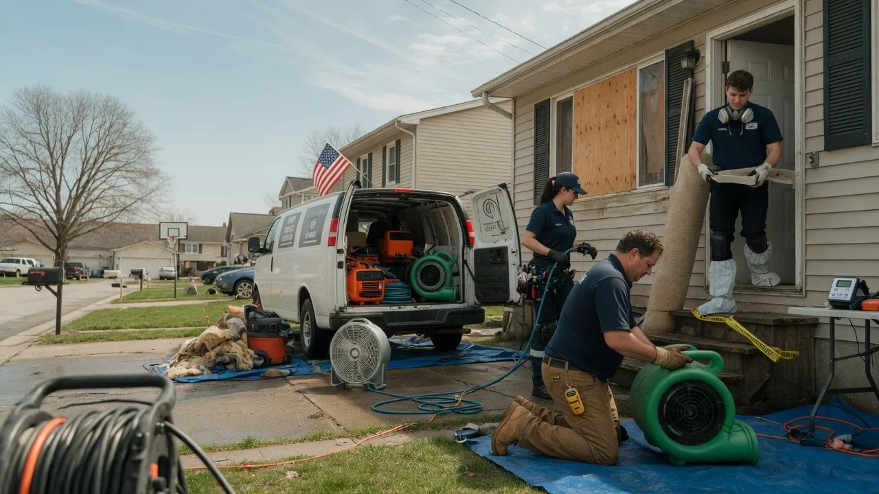 Water Damage Restoration in Farragut, IA near me